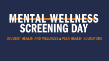 Mental Wellness Screening Day