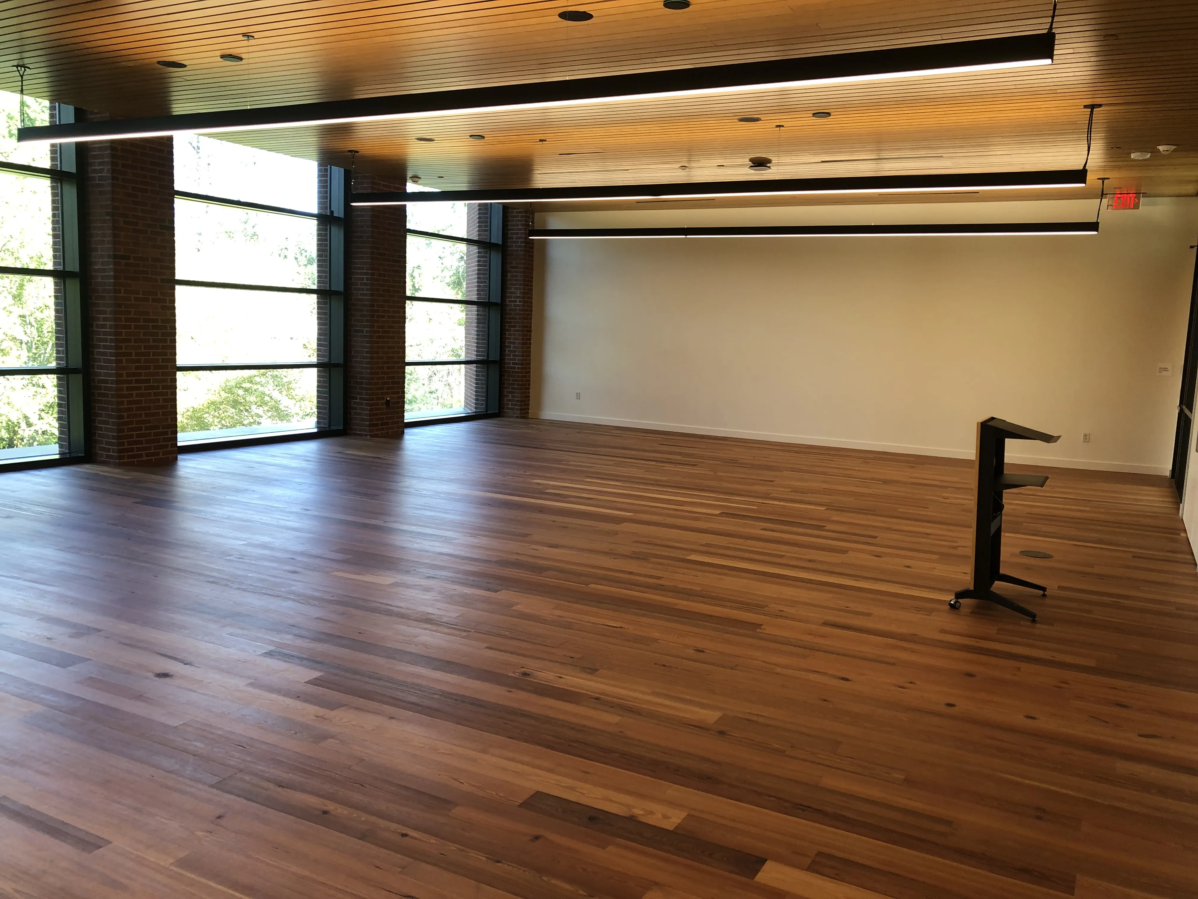 Studio 3D from the front of the room